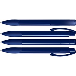 uma® OMEGA grip Druckkugelschreiber, blau