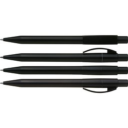 uma® PIXEL Druckkugelschreiber, schwarz