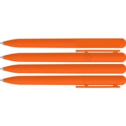 uma® RECYCLED PET PEN CHANGE GUM Drehkugelschreiber, orange