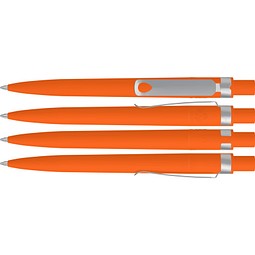 uma® RECYCLED PET PEN CORE GUM Druckkugelschreiber, orange