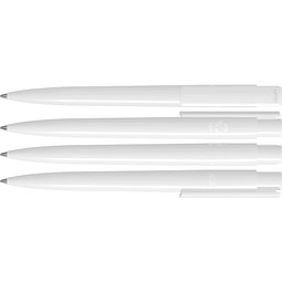 uma® RECYCLED PET PEN PRO Druckkugelschreiber, weiss