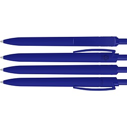 uma® RECYCLED PET PEN STEP F GUM Druckkugelschreiber, dunkelblau