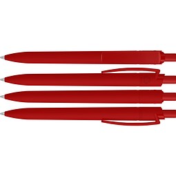 uma® RECYCLED PET PEN STEP F GUM Druckkugelschreiber, rot