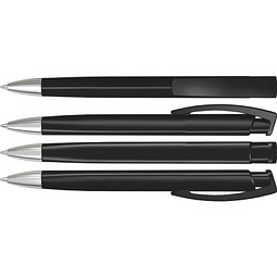 uma® TRINITY SI Druckkugelschreiber, schwarz