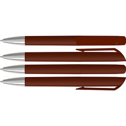 uma® VANE SI GUM Drehkugelschreiber, aubergine