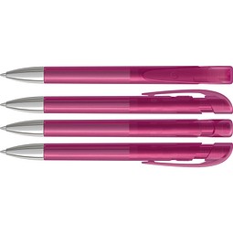 uma® YES frozen SI Druckkugelschreiber, magenta