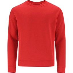 Unisex Sweatshirt mit Rundhalsausschnitt – Klassischer Crewneck, 3XL, ROT