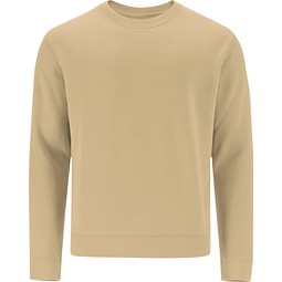 Unisex Sweatshirt mit Rundhalsausschnitt – Klassischer Crewneck, L, SAND