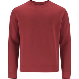 Unisex Sweatshirt mit Rundhalsausschnitt – Klassischer Crewneck, M, BORDEAUX