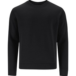 Unisex Sweatshirt mit Rundhalsausschnitt – Klassischer Crewneck, XS, SCHWARZ