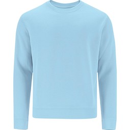 Unisex Sweatshirt mit Rundhalsausschnitt – Klassischer Crewneck, XXL, HELLBLAU
