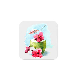 Untersetzer Logan, weiß