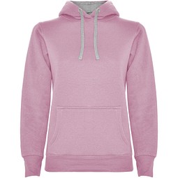 Urban Kapuzenpullover für Damen, hellrosa, 2XL