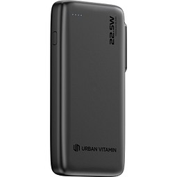 Urban Vitamin Emeryville 20W 10.000 mAh Powerbank, schwarz