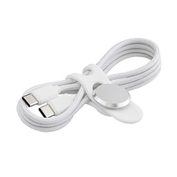 USB-C Kabel mit Kabelbinder REEVES-CONVERTICS TIE, silber
