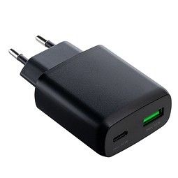 USB Ladegerät GaN 2-Port REEVES-TOMARES, schwarz