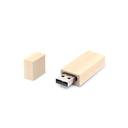 USB Stick Holz Bar 4 GB, ahorn