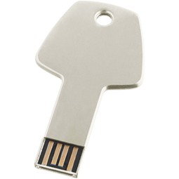 USB-Stick Schlüssel, silber, 8GB