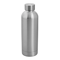 Vakuum-Isolierflasche GET WARM,silber