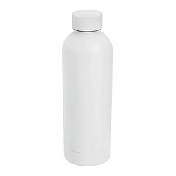 Vakuum-Isolierflasche GET WARM,weiß