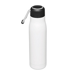 Vakuum-Isolierflasche ROBUSTA,weiß