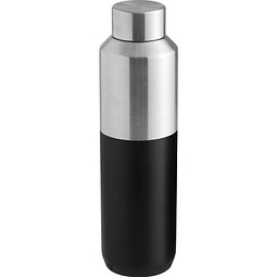Vakuum-Trinkflasche STEECO, schwarz