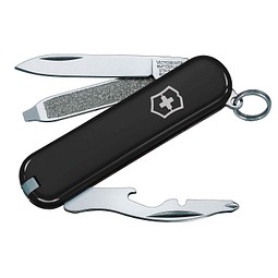 VICTORINOX Taschenmesser Rally, 9 Funktionen, schwarz