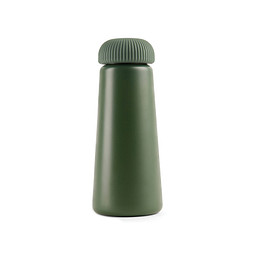 VINGA Erie 450ml Vakuumflasche aus RCS recyceltem Stahl, grün