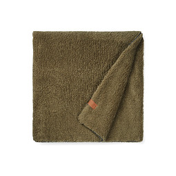 VINGA Maine Doppelflor-Decke aus GRS recyceltem Material, grün