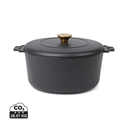 VINGA Monte Heritage Kokotte 5,5 L, schwarz