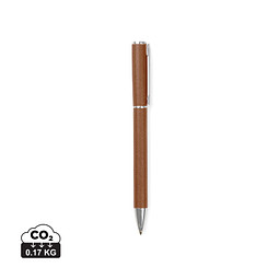 VINGA Timo Stift aus RCS recyceltem Aluminium, braun