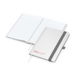 Geiger-Notes Vision-Book A5 Bestseller, inkl. Siebdruck, weiß