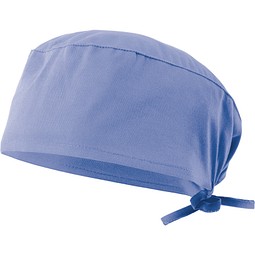 VL ENLIL. Gesundheitsbonnet (190g/m²), in Baumwolle (35%) und Polyester (65%), Pastellblau