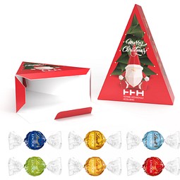 Weihnachtsbaum, Lindor Kugeln (2x Blau), inkl. Druck