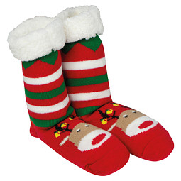 Weihnachtssocken , mehrfarbig