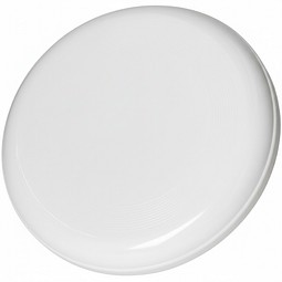 Wurfscheibe Space Flyer 22, upcycling, weiss