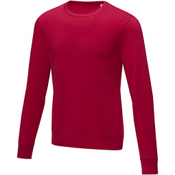 Zenon Sweater mit Rundhalsausschnitt für Herren, rot, M