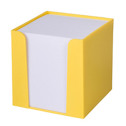 Zettelbox NEVER FORGET,gelb