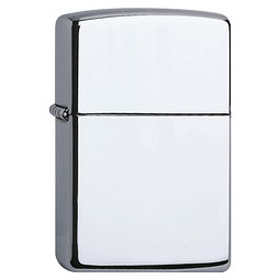 Zippo Benzin Feuerzeug, chrome high polished