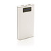XD COLLECTION Powerbank mit Display, 10.000 mAh, weiß XD COLLECTION Powerbank mit Display, 10.000 mAh, weiß