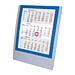 2-Jahres-Kalender Small 2026/2027, silber/blau