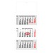 Geiger-Notes 3-Monats-Block-Wandkalender Blick 2027