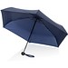19,5 Zoll manueller Super-Mini-Schirm aus Aware™ rPET 190T Pongee, navy blau