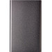 4000 mAh Powerbank aus Aluminium, grau