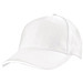 6 Panel Baseballcap San Francisco,weiss