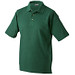 JAMES & NICHOLSON Unisex Poloshirt, dunkelgrün, M