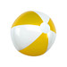 Wasserball, gelb/weiß, glänzend
