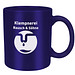 Keramikbecher Carina, 300 ml, blau Keramikbecher Carina, 300 ml, blau