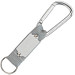 Schlüsselanhänger mit Karabiner, grau