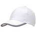 6-Panel-Cap Reflect, weiß